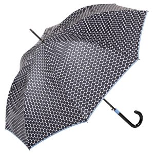 Guarda Chuva alto senhora Ezpeleta padrão losangulos cinza